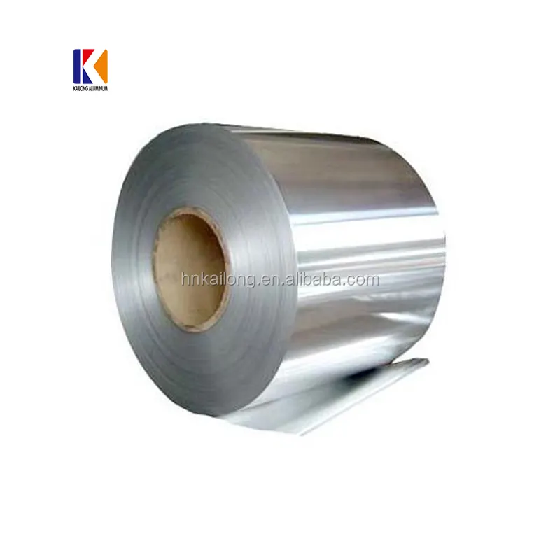 Perusahaan kumparan paduan aluminium 1050 3003 3105 8011 H14 H16 H18 gulungan lembaran aluminium gulung Bobina de aluminio precio de