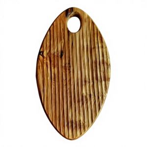 Ensemble de planches à fromage en bambou, planche à découper en acier inoxydable avec poignée, rotative, portable, écologique, passe au lave-vaisselle - Product Image 1