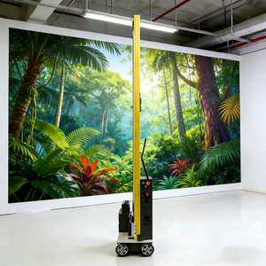 LC-A2 5D UV 墙面打印机，带 DX7 打印头和可折叠设计，新型管材和纸张 - Product Image 1