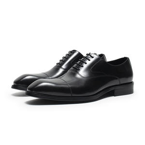 Gran Promoción: Zapatos de Cuero Casuales de Negocios Estilo Británico para Hombre, con Cordones, Punta Fina, Tallas Grandes, Ligeros y Transpirables para el Extranjero - Product Image 4