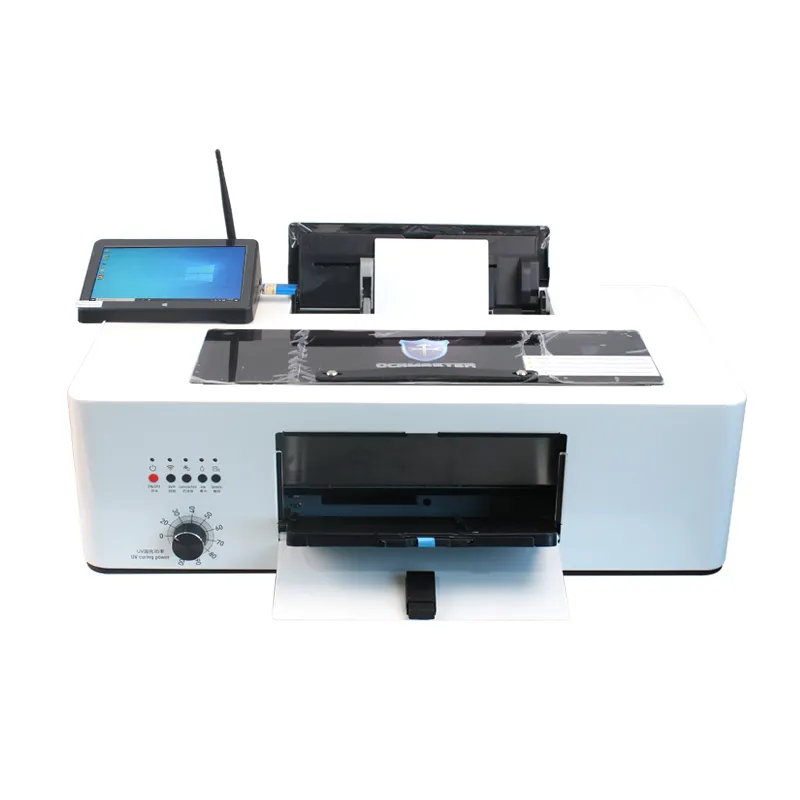 Intelligent UV Print Plotter For OM-E5 Plus Cutting Film Machine Picture Print