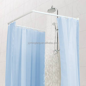 Tige de <span class=keywords><strong>support</strong></span> perforée en forme de U, <span class=keywords><strong>tringle</strong></span> à <span class=keywords><strong>rideau</strong></span> de douche de salle de bain, <span class=keywords><strong>tringle</strong></span> à <span class=keywords><strong>rideau</strong></span> de porte de magasin de vêtements, <span class=keywords><strong>tringle</strong></span> de séparation de baignoire - Product Image 1