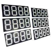 Afficheur numérique LED PCB pour station-service, panneau d'affichage des prix de l'essence pour station-service, indice de protection IP65