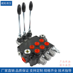 วาล์วไฮดรอลิกแบบรวมหลายทาง รุ่น P80-3 ซีรีส์ ของ Weituo Hydraulics แบบกลับทิศทางได้ ทำงานแบบทางเดียว มาตรฐานแห่งชาติ - Product Image 3