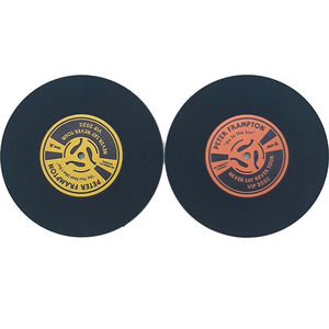 Branded Silicone PVC Drink Coaster Rubber Round Cup Mat Non Slip Heat Resistant <b>Table</b> <b>Protector</b> Pad for Promotional Gifts - Product Image 6
