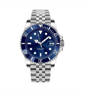 Montre mécanique automatique en acier inoxydable, sportive, étanche, tendance, avec logo personnalisé - Product Image 3