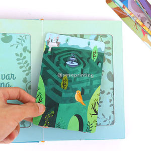 Libro Infantil Personalizado de Tapa Dura y Cartón Grueso, Impresión Digital, Libro de Cartón para Bebés y Niños - Product Image 5
