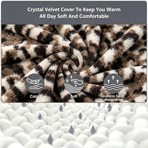 Bouteille d'eau chaude en caoutchouc en forme de U avec housse en peluche <span class=keywords><strong>pour</strong></span> les épaules et <span class=keywords><strong>le</strong></span> <span class=keywords><strong>cou</strong></span> - Product Image 2