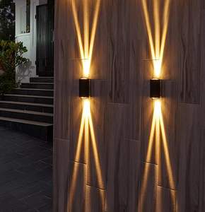 Lámpara Solar LED Cuadrada de Pared IP54 de Alta Calidad para Jardín y Uso en Exteriores con Característica Impermeable - Product Image 2