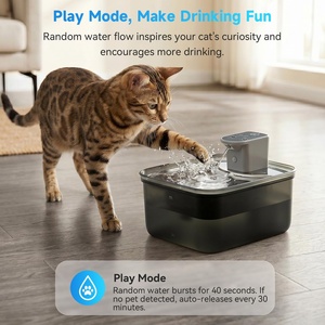 Bebedero Automático <span class=keywords><strong>para</strong></span> <span class=keywords><strong>Gatos</strong></span> de Acero Inoxidable de 3.5L con Sensor de Movimiento, Diseño sin Bomba, Enjuague Automático, Pantalla de Batería de 4000mAh - Product Image 3