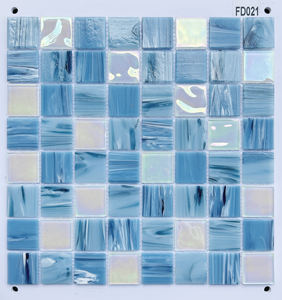 <span class=keywords><strong>Mosaïque</strong></span> en verre bleu à fusion à chaud pour piscine de Foshan, vente en gros, prix bas, matériaux de construction de haute qualité, mosaïques murales pour salle de bain - Product Image 5