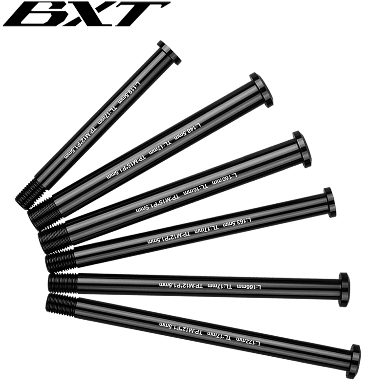 BXT MTB道路自転車スルーアクスルフロントリアハブスキワー12mm