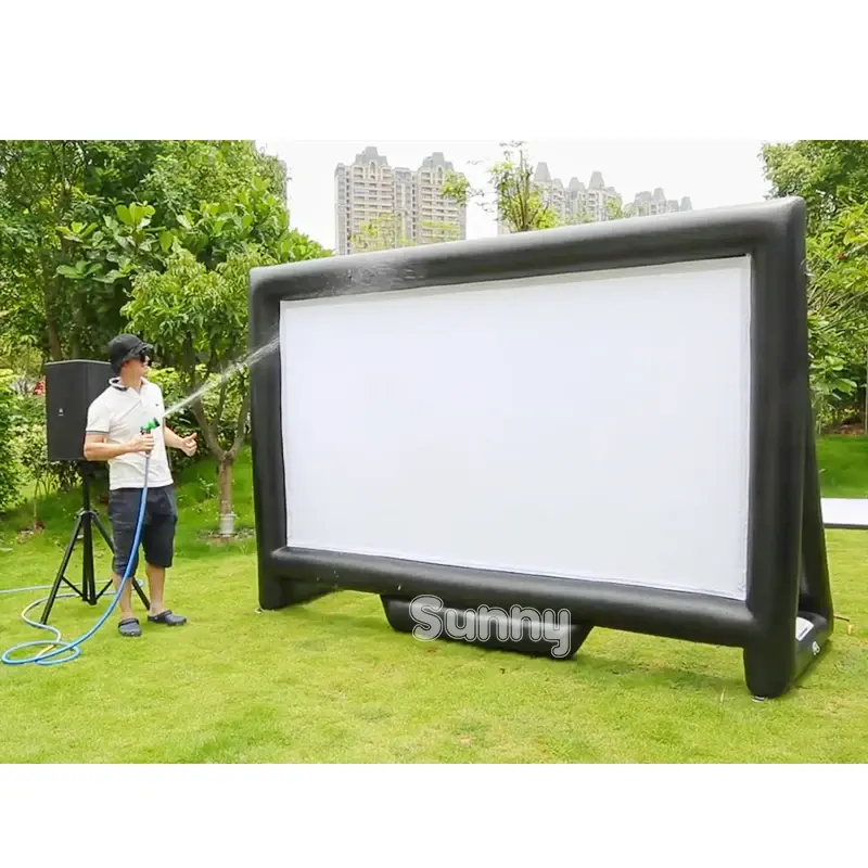 Factory wholesale price inflatable outdoor air screen inflatable movie screen Inflatable Led Screen For Rental