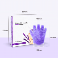 Gants exfoliants à la paraffine saveur pêche, masque pour les mains hydratant et blanchissant, produit de beauté pour le soin de la peau, idéal pour le spa