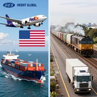 Livraison express rapide DDP DAP Chine-États-Unis Transport maritime/multimodal Services logistiques mondiaux Fret aérien Express LCL
