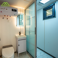 Maison préfabriquée modulaire en acier certifiée CE, prête à l'emploi, écologique, pour hôtel, bureau, camping