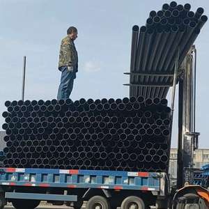 Tubo in HDPE Nero ad Alta Resistenza, Diametro 4.0 Pollici, Non Tossico, Anticorrosione, per Trasporto Industriale di Acqua e Gas, Lunghezza 6 Metri - Product Image 5