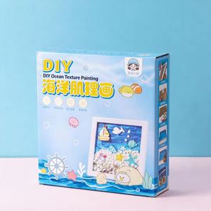 <strong>Children</strong> Educational DIY Handmade Ocean Texture Painting Gift Set 1 Pack - Product Image 2