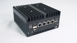 Mini PC H14 Intel Pentium 8505 Core i5 13420H i7 13620H con cuatro puertos 2.5GbE y dos puertos 10G SFP Plus, sin ventilador, para firewall. - Product Image 4