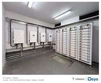 Système de stockage d'énergie solaire De Ye 50Kw GE-F60 100KWh Conteneur Bess Batterie solaire au lithium Armoire extérieure pour usage commercial