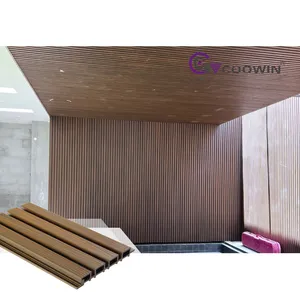 High quality outdoor wall panel waterproof wpc wall cladding for exterior wall decoration