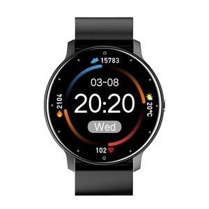 นาฬิกาอัจฉริยะ Ruidun <span class=keywords><strong>ZL02D</strong></span> กันน้ำ IP67 หน้าจอสัมผัส HD สายซิลิโคน สำหรับโทรศัพท์ Android/iOS  ติดตามการออกกำลังกาย 24 ประเภท และการนอนหลับ - Product Image 5
