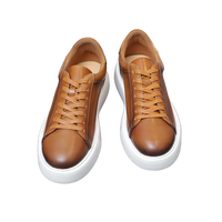 Chaussures de marche décontractées classiques pour hommes 2025, en cuir de veau véritable, baskets pour garçons, chaussures de skate, grande taille, personnalisation, usine de conception