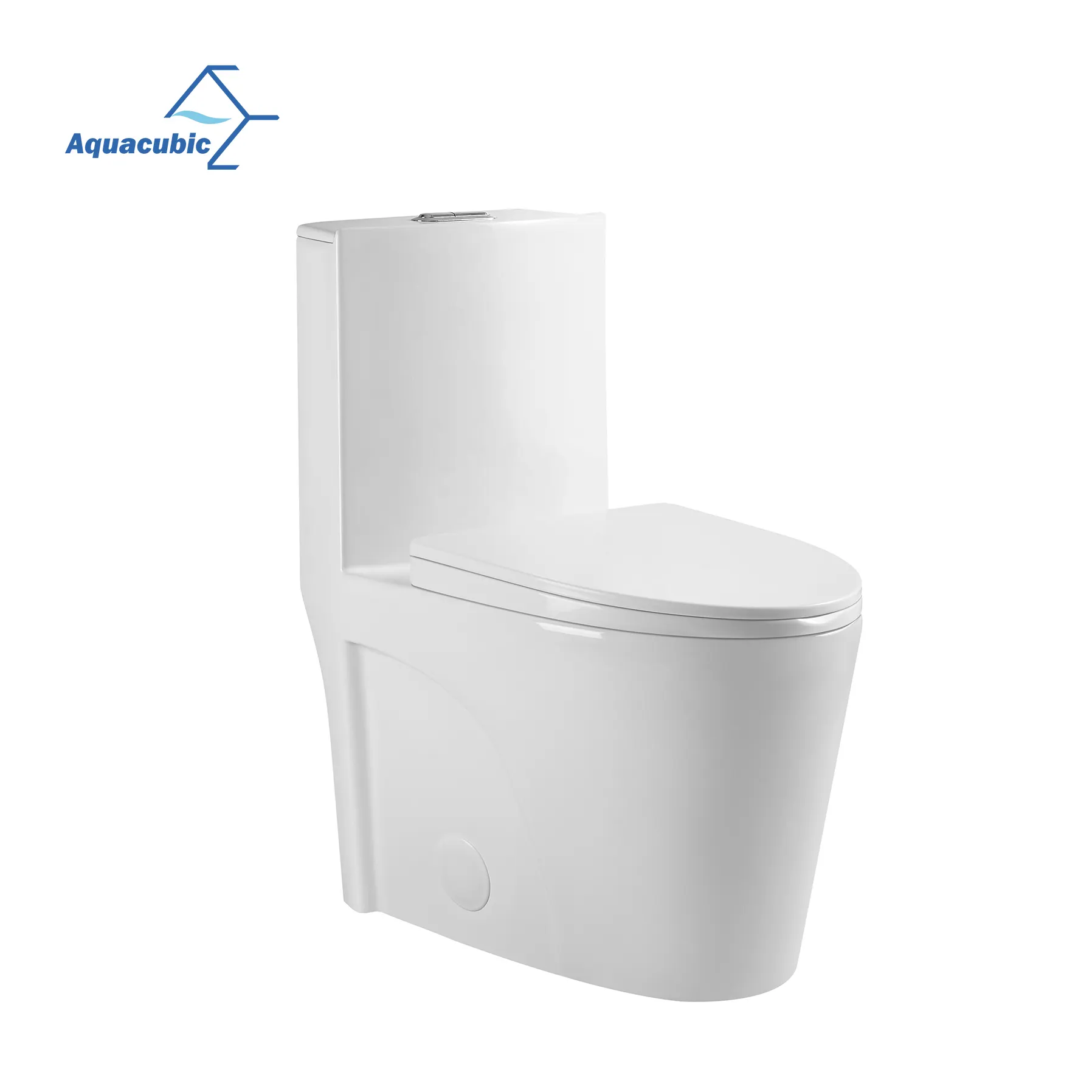Sıhhi tesisat porselen tek parça tuvalet sifon jet kızarma su dolap tuvalet çin'den abd yerel depo
