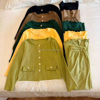 Nouvel ensemble de pyjama d'hiver simple et chaud en flanelle, style princesse doux avec dentelle, haut de gamme, deux pièces pour la maison