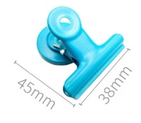 Pince de support de trombone forte Clips d'aimant de réfrigérateur Clip d'aimant de réfrigérateur