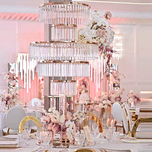 Perfect Hot Sale Party <b>Wedding</b> Decoration Iron & Glass & Marble Table Flower <b>Stand</b> Table0056 Henan China - Product Image 1