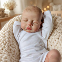 Poupée Reborn réaliste de 20 pouces en vinyle souple, jouet pour enfants, cadeau, vente en gros, personnalisable