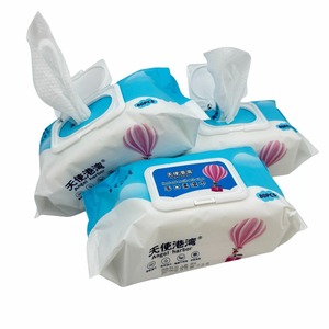 Thân Thiện Với Môi 80-Mảnh Dùng Một Lần Không Dệt Bé Làm Sạch Khăn Lau Mới Thiết Kế Tay Miệng Ướt Lau Cho Hiệu Quả Làm Sạch - Product Image 1