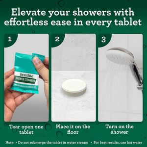 100% Aceite esencial de eucalipto natural Alivio del estrés y claridad mental Vaporizador Respirar Vaporizadores de ducha Tabletas - Product Image 6