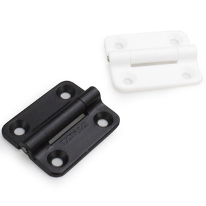 Bisagras de Plástico en Miniatura TANIA, Negras y Blancas, Tipo H de POM Industrial, con Función de Parada Arbitraria - Product Image 1