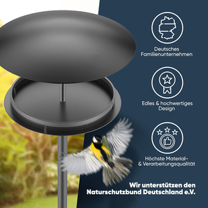 JH-Mech kuş evi <span class=keywords><strong>stand</strong></span>ı hava koşullarına dayanıklı bahçe dekorasyon Metal kuşlar besleme <span class=keywords><strong>stand</strong></span>ı - Product Image 6