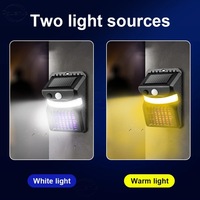 Nouvelle lampe murale solaire anti-moustiques Hengnuo modèle W792 avec fonction de détection intelligente du corps humain et répulsif anti-moustiques