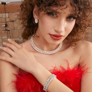 Conjunto de Collar y Pulsera de Garra Completa Estilo Europeo-Americano de Gran Venta al por Mayor - Accesorios de Moda - Product Image 1