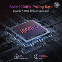 EasySMX X20 contrôleur de jeu sans fil Elite FPS poignée bascule pour PC IOS TV double déclencheur et manette