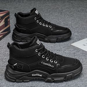 Zapatos de Senderismo de Cuero Genuino para Hombre, Venta al por Mayor en China, Antideslizantes, Impermeables, Cómodos, para Todas las Estaciones - Product Image 1