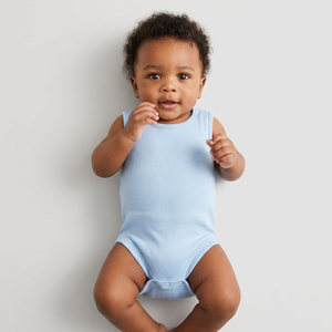 Combinaison en coton biologique personnalisée, nouveau produit 2026, vêtements pour bébé garçon, combinaison pour nouveau-né, rouge, combinaison de Noël Père Noël - Product Image 1