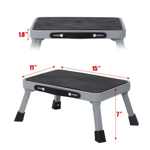 Cambodia Factory Small Foot Safety Steel Step <strong>Bench</strong> Ladder Kitchen Step Modern Kitchen Folding Ottoman Stool For Kids - Product Image 1