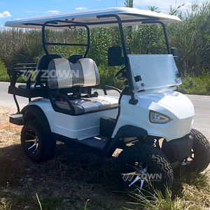 El nuevo vehículo utilitario eléctrico de golf biplaza 2026, con certificación CE, está diseñado exclusivamente para uso en complejos turísticos y clubes. - Product Image 5