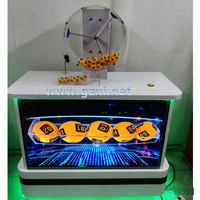 Machine de loterie électrique personnalisée, machine de loterie automatique de tennis de table, utilisée pour les tirages au sort, machine de bingo de loterie
