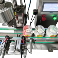 Machine de remplissage automatique à vis sans fin pour poudres sèches (farine, épices, sel, sucre, protéines) avec chargeur à vis