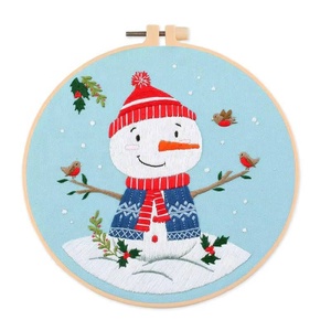 Adult Starter Handmade <b>Embroidery</b> <b>Kits</b> with Polyester-Stitching & Needlework Crafts <b>for</b> <b>Beginners</b> - Product Image 2