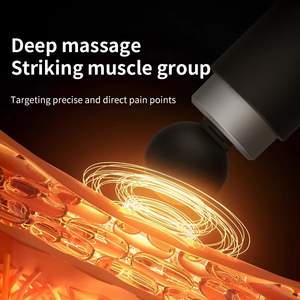 Professionele Draadloze Warme En Koude <span class=keywords><strong>Massage</strong></span> Gun Body Atleten 10 Hoofdbevestigingen Diep Weefsel Verwarming Koeling Fascia <span class=keywords><strong>Massage</strong></span> Pistool - Product Image 4