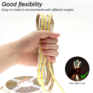 ドットフリーCOB <span class=keywords><strong>LED</strong></span>ストリップライト12V 24V 3mm 5mm 8mm 10mmソフト照明<span class=keywords><strong>LED</strong></span>ストリップブルー/グリーン/レッド/イエロー3000K/4000K/6000K <span class=keywords><strong>LED</strong></span>テープ - Product Image 4