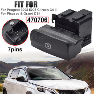 <span class=keywords><strong>Peugeot</strong></span> 3008 5008 Citroen C4 II Picasso Grand DS4 Interrupteur de frein à main électronique Frein de stationnement 470706 470703 ABS Matériel populaire - Product Image 6