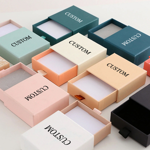 2024 có thể tái chế tùy chỉnh in ấn các tông giấy ngăn kéo bao bì trượt Kraft hộp giấy - Product Image 1